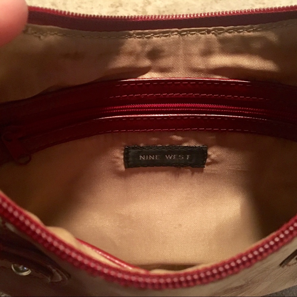 Red Nine West Purse - Picture 3 of 3